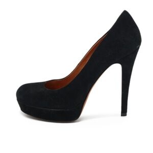 Gucci Black Suede Stiletto Heels